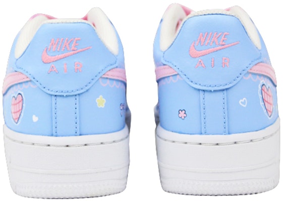 【定制球鞋】 Nike Air Force 1 Low 空軍一號 動漫 三麗鷗 玉桂狗 蝴蝶結 愛心 少女 可愛氛圍 手繪噴繪 低幫 板鞋 女款 粉藍 Shop 【定制球鞋】 Nike Air Force 1 Low 空軍一號 動漫 三麗鷗 玉桂狗 蝴蝶結 愛心 少女 可愛氛圍 手繪噴繪 低幫 板鞋 女款 粉藍