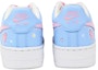Shop 【定制球鞋】 Nike Air Force 1 Low 空軍一號 動漫 三麗鷗 玉桂狗 蝴蝶結 愛心 少女 可愛氛圍 手繪噴繪 低幫 板鞋 女款 粉藍