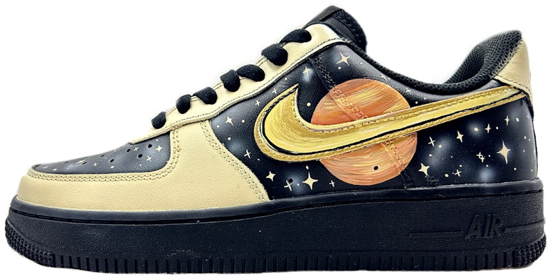 (W) 나이키 에어포스 1 로우 '새턴 스페이스 골드' (커스텀) DD8959-001(TEAM64-女款土星金色) Buy (W) 나이키 에어포스 1 로우 '새턴 스페이스 골드' (커스텀) DD8959-001(TEAM64-女款土星金色)
