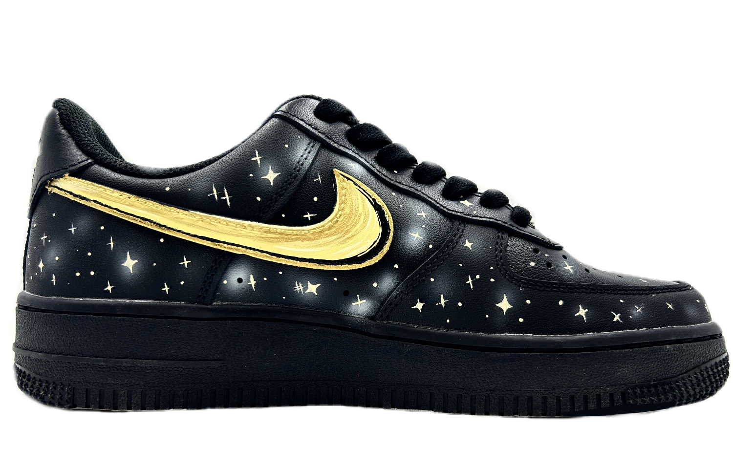 Order (W) [Zapatillas Personalizadas] Nike Air Force 1 Low 'Saturn Galaxy' DD8959-001(TEAM64-女款土星)