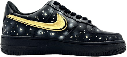 【訂製球鞋】Nike Air Force 1 Low 國風油畫 土星 太空環繞 星空 防滑耐磨 低筒 板鞋· 女款 女黑· Order 【訂製球鞋】Nike Air Force 1 Low 國風油畫 土星 太空環繞 星空 防滑耐磨 低筒 板鞋· 女款 女黑·