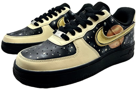 (W) 나이키 에어포스 1 로우 '새턴 스페이스 골드' (커스텀) DD8959-001(TEAM64-女款土星金色) Lookbook (W) 나이키 에어포스 1 로우 '새턴 스페이스 골드' (커스텀) DD8959-001(TEAM64-女款土星金色)