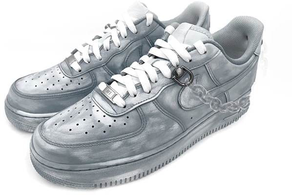 (W) 나이키 에어포스 1 로우 '스크래치 그레이' (커스텀) 315115-112(TeamE-浸染-酒精刮刮乐-灰色) Lookbook (W) 나이키 에어포스 1 로우 '스크래치 그레이' (커스텀) 315115-112(TeamE-浸染-酒精刮刮乐-灰色)