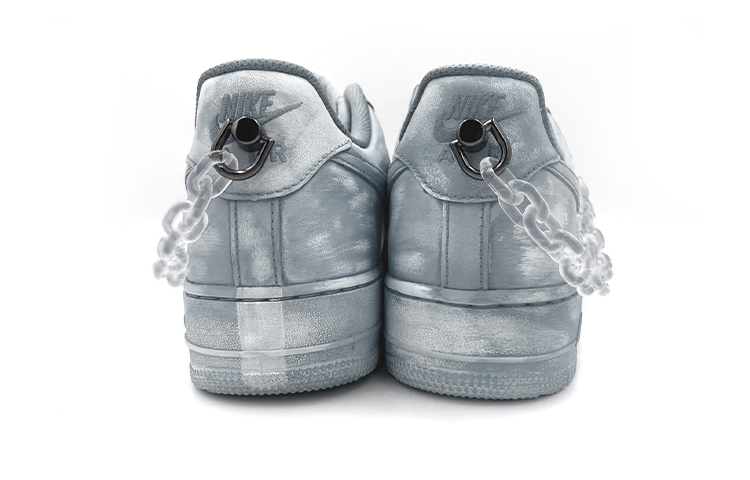 Purchase (W) 나이키 에어포스 1 로우 '스크래치 그레이' (커스텀) 315115-112(TeamE-浸染-酒精刮刮乐-灰色)