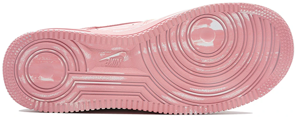 【定制球鞋】Nike Air Force 1 Low 浸染做舊 刮刮樂 粉色藝術館 骨紋 鏈條 休閒 耐磨防滑 低幫 板鞋 女款 粉色 Details for 【定制球鞋】Nike Air Force 1 Low 浸染做舊 刮刮樂 粉色藝術館 骨紋 鏈條 休閒 耐磨防滑 低幫 板鞋 女款 粉色