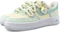 Lookbook 【定制球鞋】Nike Air Force 1 Low 海鹽奶貝 可愛掛件 少女清新 麻繩 解構 低幫 板鞋 女款 米藍