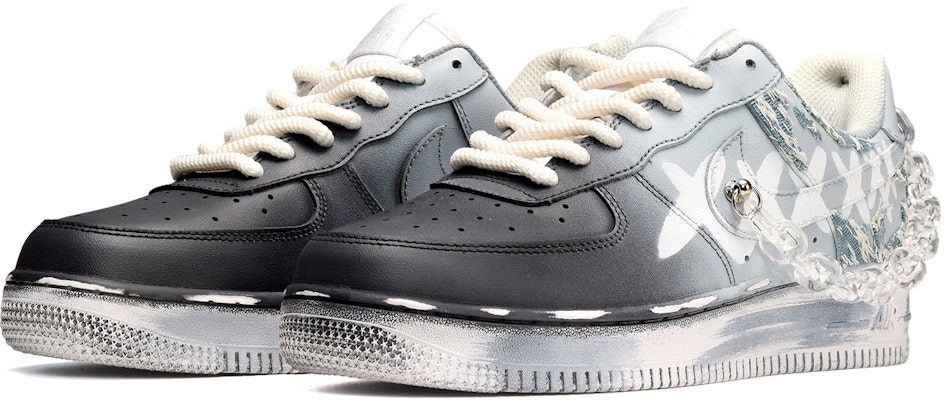 (W) Zapatillas Nike Air Force 1 Low "Sal Marina Degradado" DD8959-100(TeamE-女款渐变黑白蓝) Lookbook (W) Zapatillas Nike Air Force 1 Low "Sal Marina Degradado" DD8959-100(TeamE-女款渐变黑白蓝)