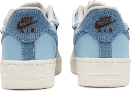 【客製化球鞋】Nike Air Force 1 Low 莓刻 海鹽小香風 清新 小眾 百搭 解構 低筒 板鞋 女款 米藍 Shop 【客製化球鞋】Nike Air Force 1 Low 莓刻 海鹽小香風 清新 小眾 百搭 解構 低筒 板鞋 女款 米藍