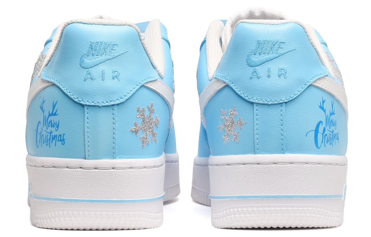 Purchase (W) [Sneakers Kustom] Nike Air Force 1 Low 'Silver Snowflake Winter Lover' DD8959-100(TeamE-女款冬日恋人蓝白)