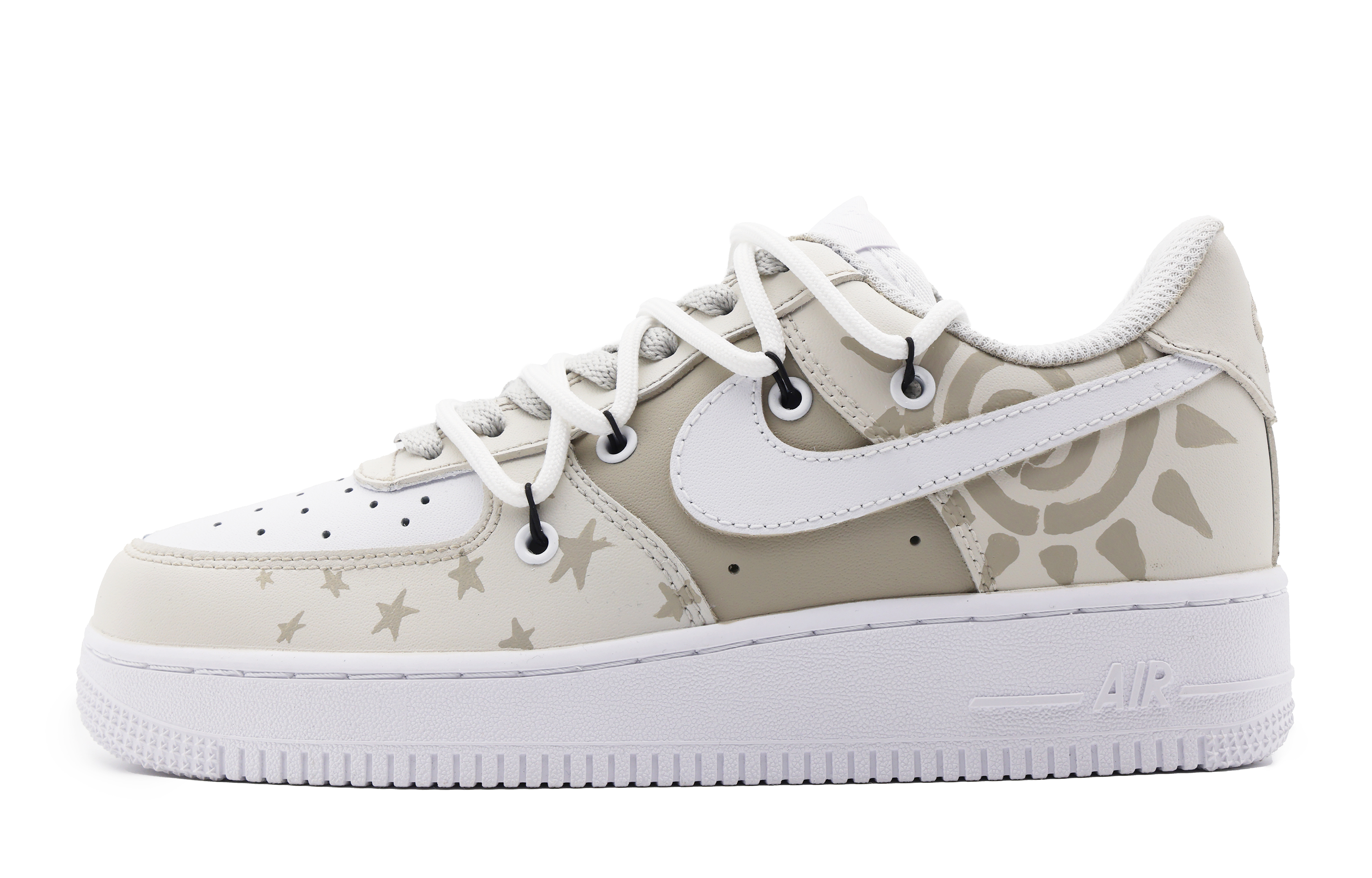 [Custom Shoes] (W) Nike Air Force 1 Low 'Simple Golden Crow'