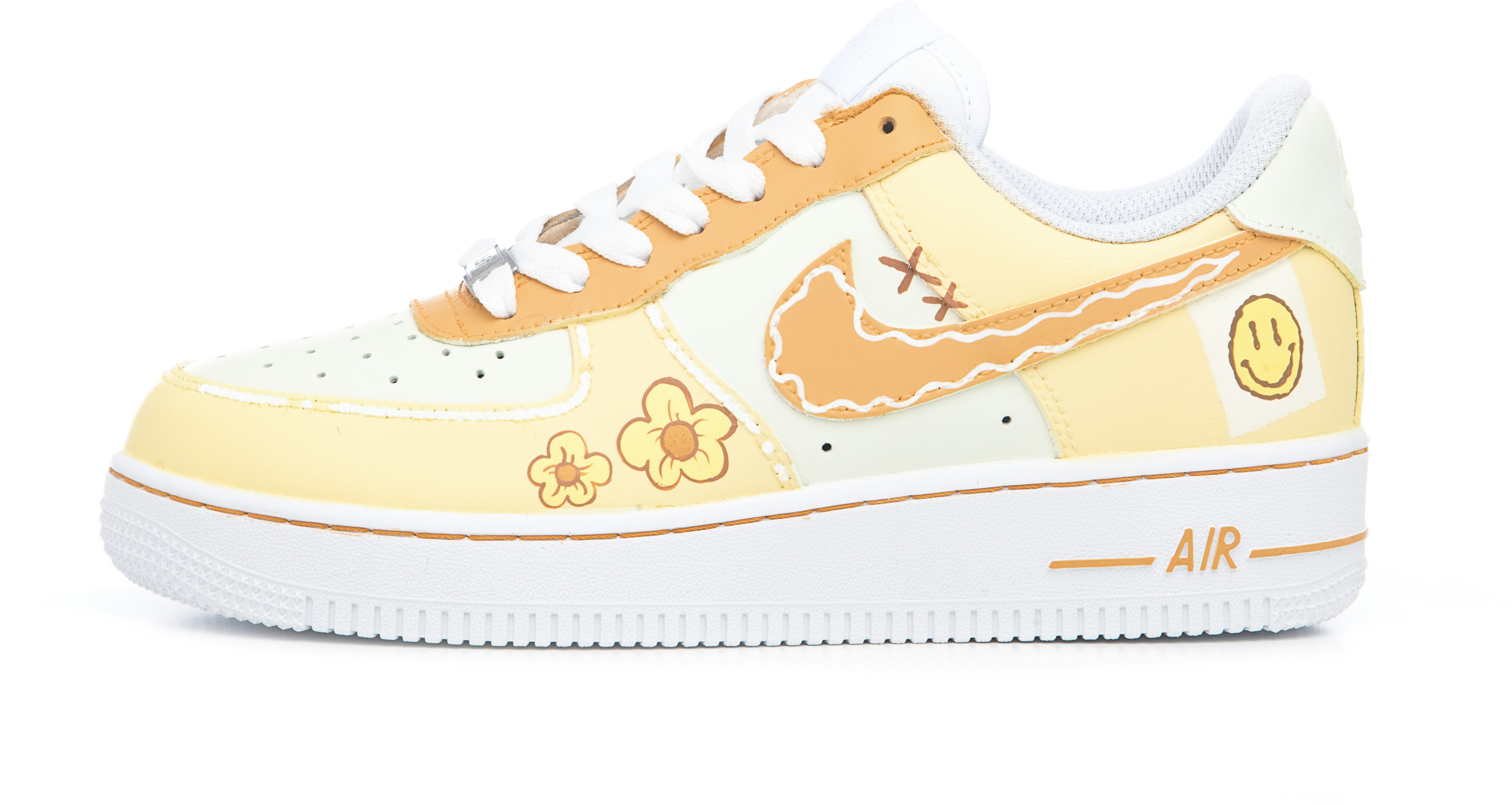 custom-shoes-women-nike-air-force-1-low-smiley-sunflower-yellow-white