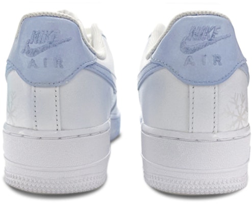【定制球鞋】Nike Air Force 1 Low 1' 07 雪花漸變 藍色戀人 手繪噴繪 低幫 板鞋 女款 藍白 Shop 【定制球鞋】Nike Air Force 1 Low 1' 07 雪花漸變 藍色戀人 手繪噴繪 低幫 板鞋 女款 藍白