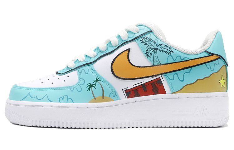 Buy 【客製化球鞋】Nike Air Force 1 Low 空軍一號 南海岸 低筒 女款 蒂芙尼綠