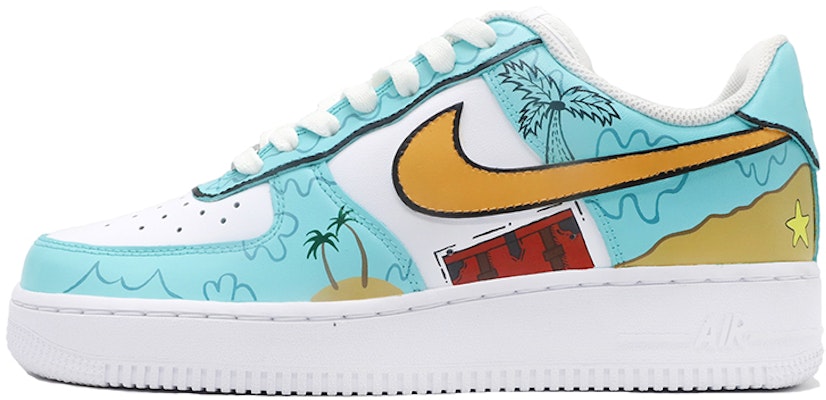 【客製化球鞋】Nike Air Force 1 Low 空軍一號 南海岸 低筒 女款 蒂芙尼綠 Buy 【客製化球鞋】Nike Air Force 1 Low 空軍一號 南海岸 低筒 女款 蒂芙尼綠