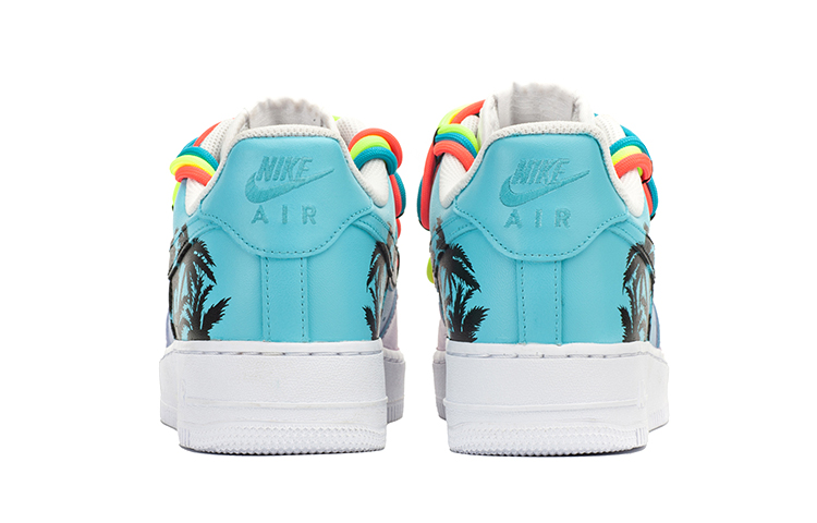 Purchase (W) 【定制鞋】耐克 Air Force 1 Low "南海滩彩虹鞋带棕榈棉花糖渐变" 315115-112(TeamA-AF1女款OW椰子棉花糖)