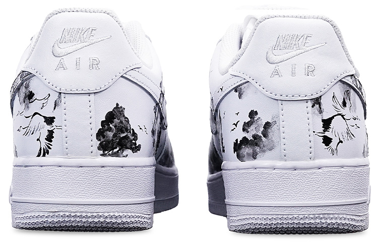 [Custom Shoes] (W) Nike Air Force 1 Low 'Splatter Crane' 圖 4