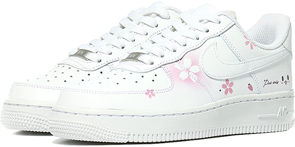 (W) 나이키 에어포스 1 로우 '봄꽃 핑크' (커스텀) DD8959-100(Team10-春季小花) Lookbook (W) 나이키 에어포스 1 로우 '봄꽃 핑크' (커스텀) DD8959-100(Team10-春季小花)