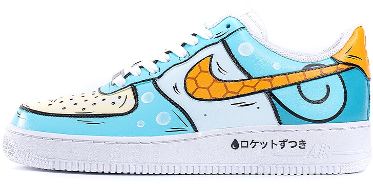 custom-shoes-women-nike-air-force-1-low-squirtle-anime-custom