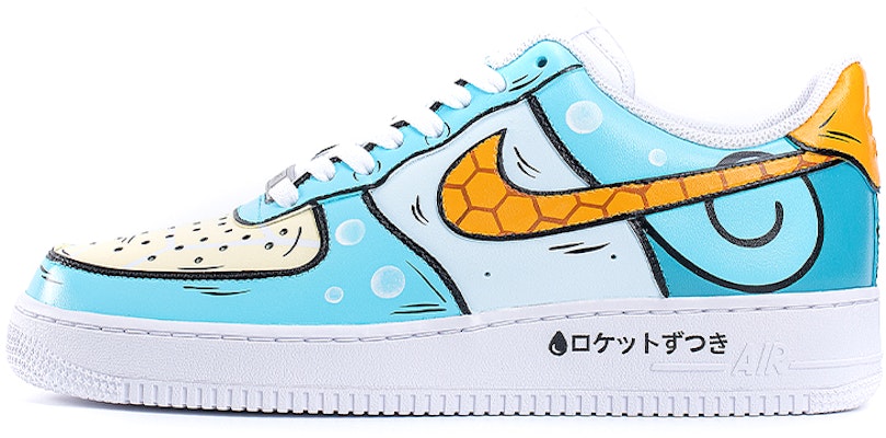 【定製球鞋】 Nike Air Force 1 Low 空軍一號 動漫定製 傑尼龜 二次元 寶可夢 立體尾巴 潮流 休閒 耐磨防滑 低筒 板鞋 女款 藍棕 Buy 【定製球鞋】 Nike Air Force 1 Low 空軍一號 動漫定製 傑尼龜 二次元 寶可夢 立體尾巴 潮流 休閒 耐磨防滑 低筒 板鞋 女款 藍棕