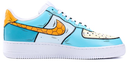 【定製球鞋】 Nike Air Force 1 Low 空軍一號 動漫定製 傑尼龜 二次元 寶可夢 立體尾巴 潮流 休閒 耐磨防滑 低筒 板鞋 女款 藍棕 Order 【定製球鞋】 Nike Air Force 1 Low 空軍一號 動漫定製 傑尼龜 二次元 寶可夢 立體尾巴 潮流 休閒 耐磨防滑 低筒 板鞋 女款 藍棕