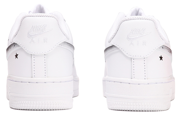 [Custom Shoes] (W) Nike Air Force 1 Low 'Star Gradient Splatter RF Laces White Grey' 圖 5