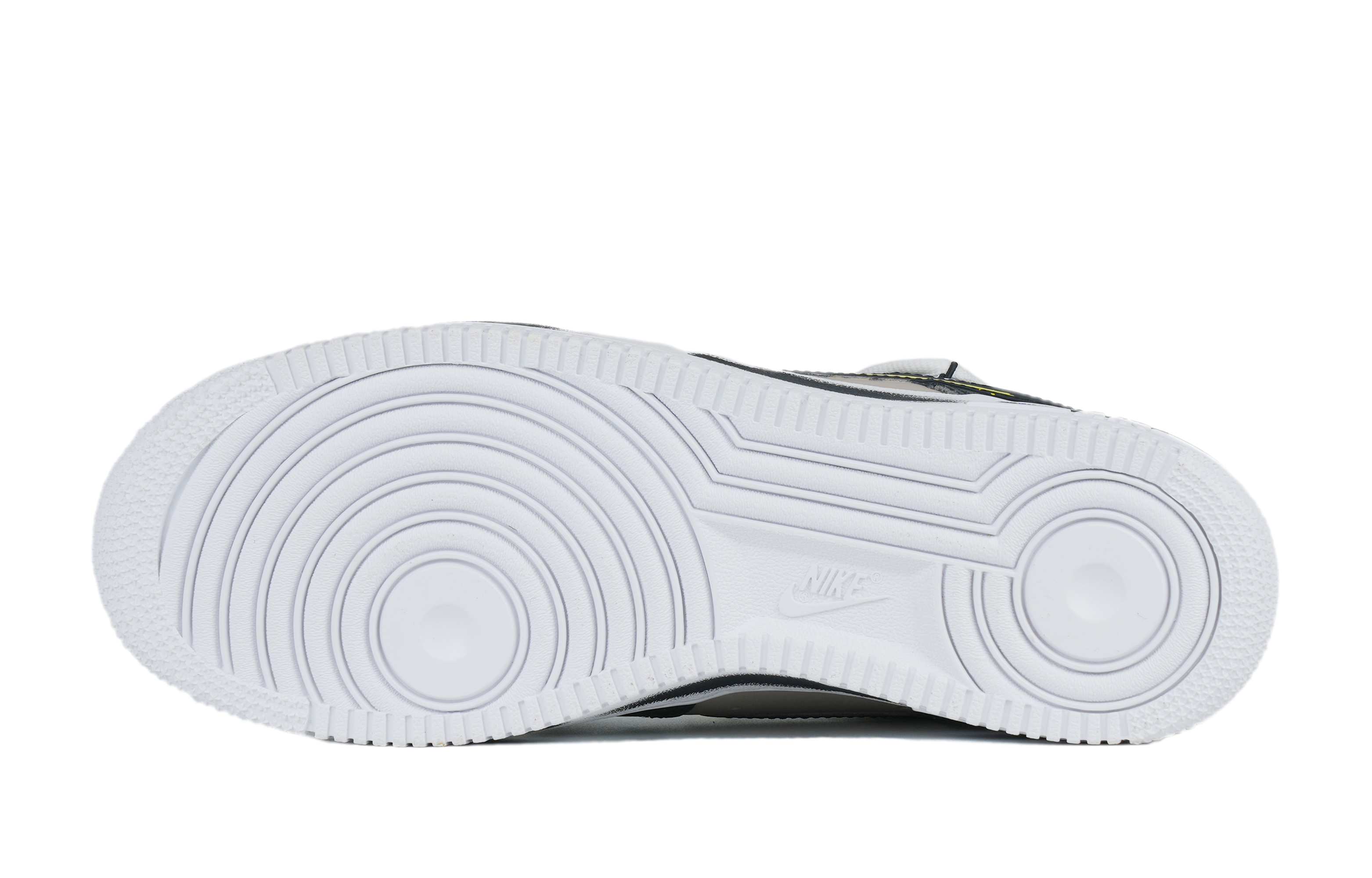 Purchase 【定製球鞋】Nike Air Force 1 Low 空軍一號 繁星 復古經典 低幫 板鞋 女款 黑黃