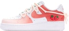 Buy (W) 나이키 에어포스 1 로우 '딸기 스무디' (커스텀) DD8959-100(Team18-AF1草莓冰沙)