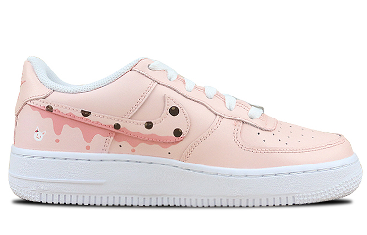 [Custom Shoes] (W) Nike Air Force 1 Low 'Strawberry Pink' 圖 2