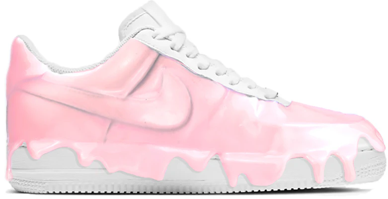 【定製球鞋】Nike Air Force 1 Low 草莓冰淇淋 流體 低幫 板鞋 女款 粉色 Order 【定製球鞋】Nike Air Force 1 Low 草莓冰淇淋 流體 低幫 板鞋 女款 粉色