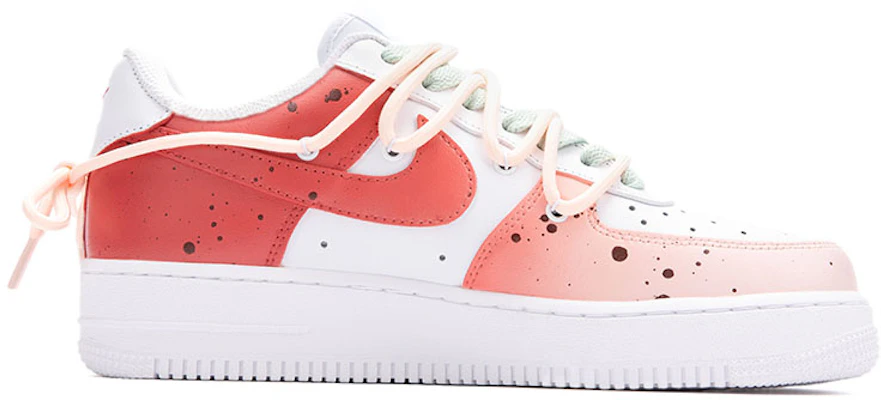 (W) 나이키 에어포스 1 로우 '딸기 스무디' (커스텀) DD8959-100(Team18-AF1草莓冰沙) Order (W) 나이키 에어포스 1 로우 '딸기 스무디' (커스텀) DD8959-100(Team18-AF1草莓冰沙)