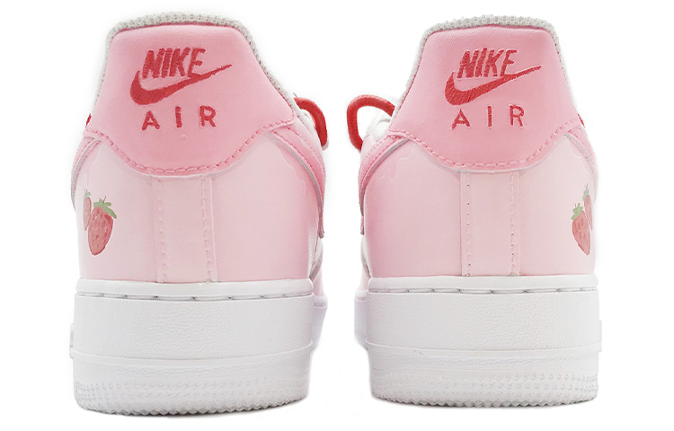 Purchase (W) [Sepatu Kustom] Nike Air Force 1 Low 'Strawberry Hand-Painted' DD8959-100(TeamD-女款草莓手绘彩绘粉白)
