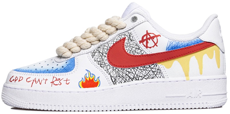 (W) Zapatillas Nike Air Force 1 Low 'Street Graffiti Rojo Amarillo Azul' DD8959-100(TeamP-女款街头涂鸦红黄蓝) Buy (W) Zapatillas Nike Air Force 1 Low 'Street Graffiti Rojo Amarillo Azul' DD8959-100(TeamP-女款街头涂鸦红黄蓝)