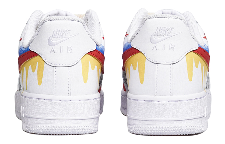 Shop (W) [定制鞋] 耐克空军一号 低帮 '街头涂鸦红黄蓝' DD8959-100(TeamP-女款街头涂鸦红黄蓝)