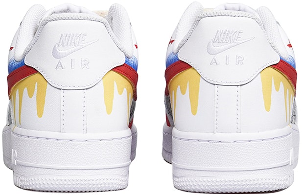 (W) Zapatillas Nike Air Force 1 Low 'Street Graffiti Rojo Amarillo Azul' DD8959-100(TeamP-女款街头涂鸦红黄蓝) Shop (W) Zapatillas Nike Air Force 1 Low 'Street Graffiti Rojo Amarillo Azul' DD8959-100(TeamP-女款街头涂鸦红黄蓝)