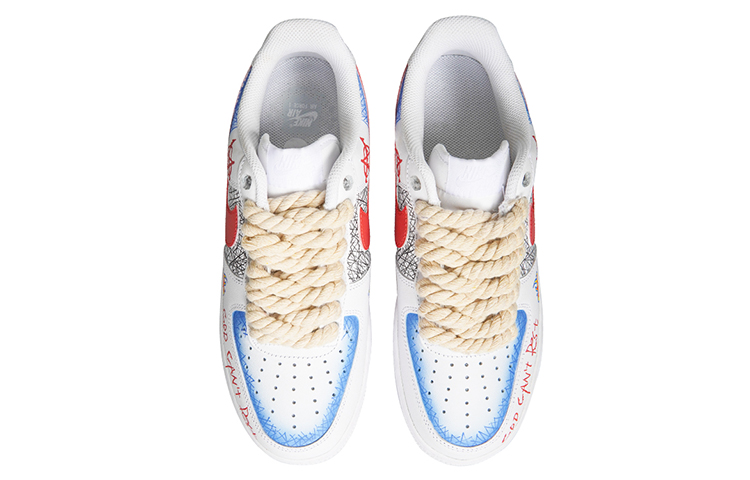 Purchase (W) [定制鞋] 耐克空军一号 低帮 '街头涂鸦红黄蓝' DD8959-100(TeamP-女款街头涂鸦红黄蓝)