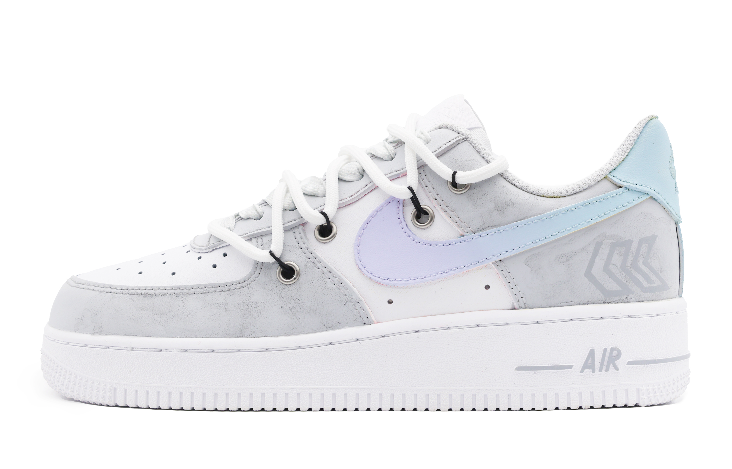 Buy (W) Nike Air Force 1 Low "Macaron Gris-Blanco Degradado" DD8959-100(Team51-女款马卡龙2.0）