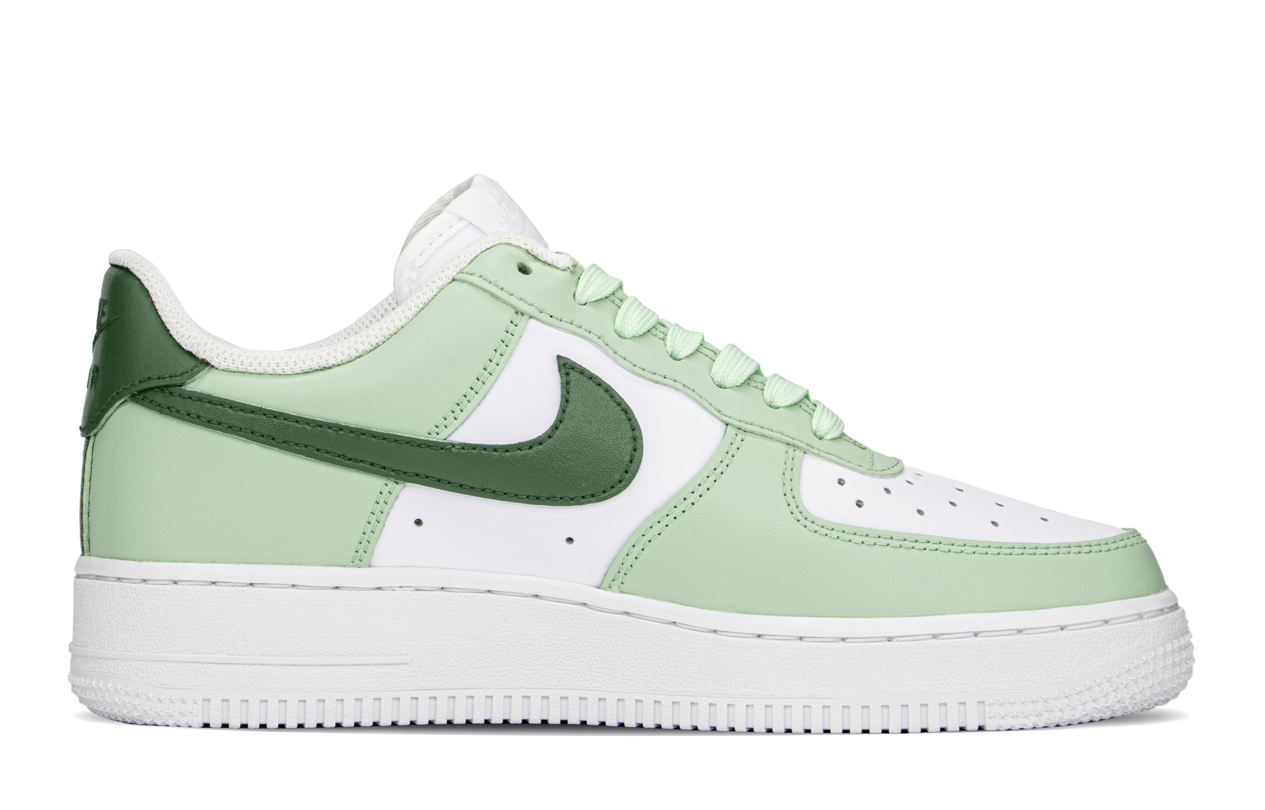 Order 【客製化球鞋】Nike Air Force 1 Low FZBB 夏日奶綠 清爽 簡約 百搭 禮盒 低筒 板鞋 女款 白綠
