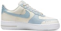 Order 【訂製球鞋】Nike Air Force 1 Low 07 se 學院風 夏日晴空 限定鞋盒 低筒 板鞋 女款 藍白
