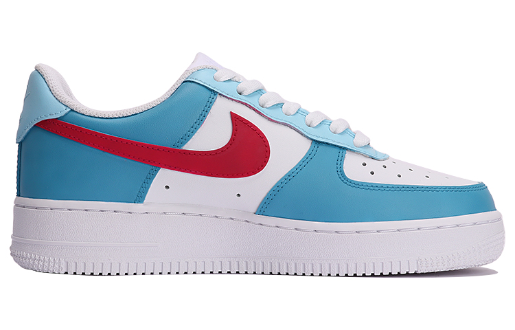 [Custom Shoes] (W) Nike Air Force 1 Low 'Summer Pixel Blue-White' 圖 2