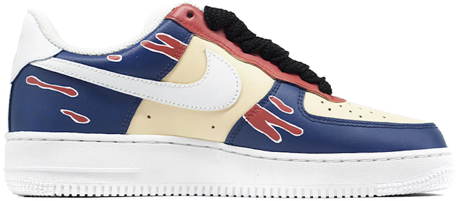 (W) Nike Air Force 1 Low サマービーチカスタム 315115-112(TeamR-女款拼色溅水蓝黄红) Order (W) Nike Air Force 1 Low サマービーチカスタム 315115-112(TeamR-女款拼色溅水蓝黄红)