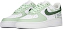 Lookbook 【客製化球鞋】Nike Air Force 1 Low FZBB 夏日奶綠 清爽 簡約 百搭 禮盒 低筒 板鞋 女款 白綠