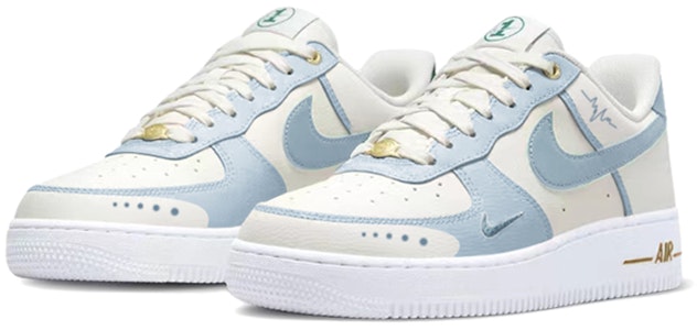 【訂製球鞋】Nike Air Force 1 Low 07 se 學院風 夏日晴空 限定鞋盒 低筒 板鞋 女款 藍白 Lookbook 【訂製球鞋】Nike Air Force 1 Low 07 se 學院風 夏日晴空 限定鞋盒 低筒 板鞋 女款 藍白