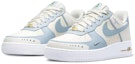 Lookbook 【訂製球鞋】Nike Air Force 1 Low 07 se 學院風 夏日晴空 限定鞋盒 低筒 板鞋 女款 藍白