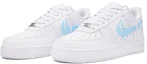 Lookbook 【客製球鞋】Nike Air Force 1 Low 空軍一號 手繪噴繪 夏日冰淇淋 融化 低筒 板鞋 女款 白藍