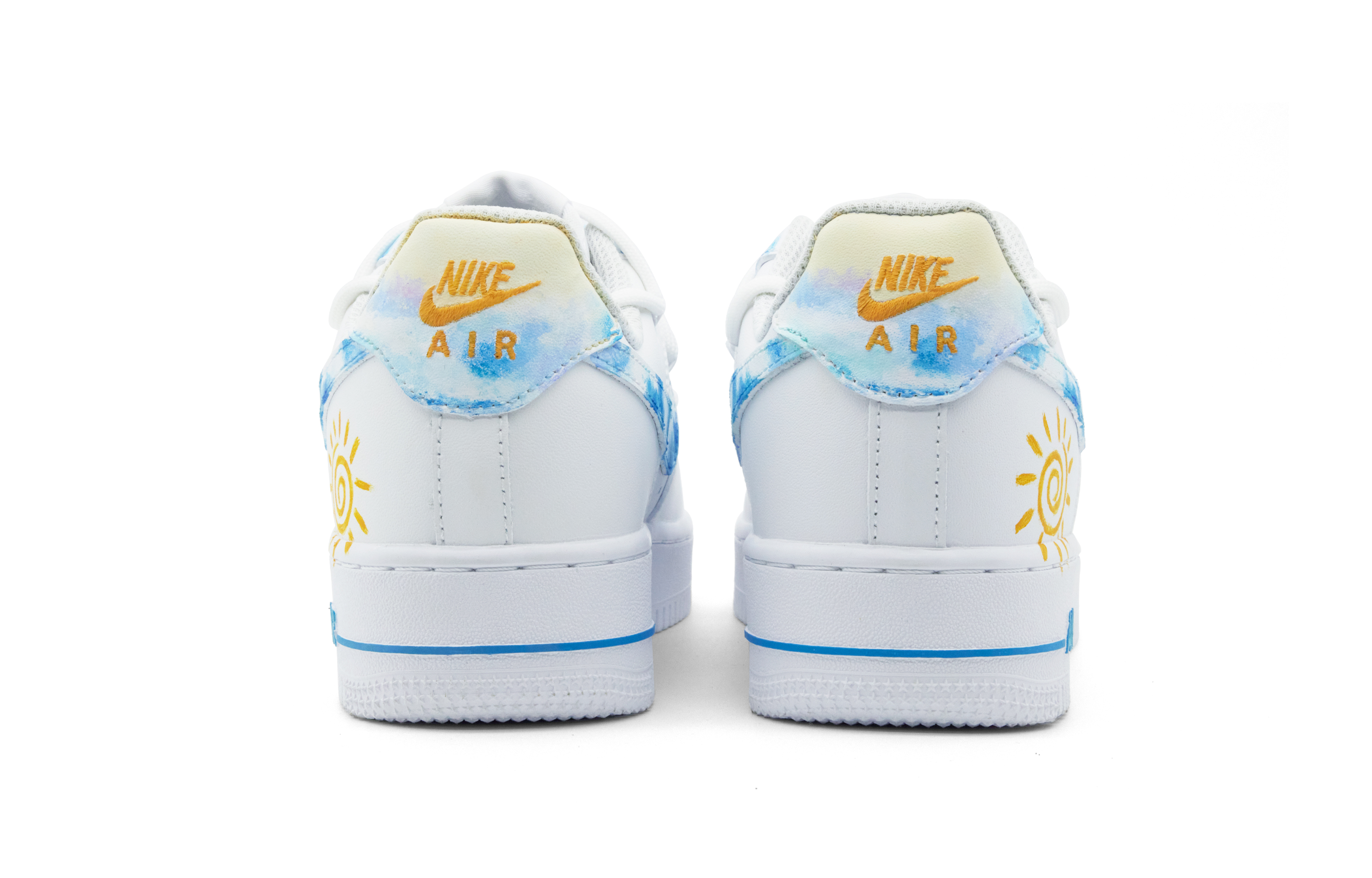 Shop [Custom Shoes] (Women) Nike Air Force 1 Low 'Summer Beach Ice Cream'