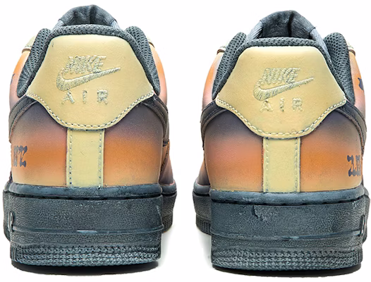 【定製球鞋】 Nike Air Force 1 Low 空軍一號 野鶴製造 印象日落風 浸染 抽象畫 休閒 低幫 板鞋 女款 黑橙 Shop 【定製球鞋】 Nike Air Force 1 Low 空軍一號 野鶴製造 印象日落風 浸染 抽象畫 休閒 低幫 板鞋 女款 黑橙