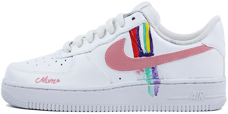 【定制球鞋】Nike Air Force 1 Low Triple White 空軍一號 彩色 緞帶 陽光女孩 低筒 板鞋 女款 粉 Buy 【定制球鞋】Nike Air Force 1 Low Triple White 空軍一號 彩色 緞帶 陽光女孩 低筒 板鞋 女款 粉