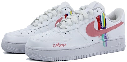 【定制球鞋】Nike Air Force 1 Low Triple White 空軍一號 彩色 緞帶 陽光女孩 低筒 板鞋 女款 粉 Lookbook 【定制球鞋】Nike Air Force 1 Low Triple White 空軍一號 彩色 緞帶 陽光女孩 低筒 板鞋 女款 粉