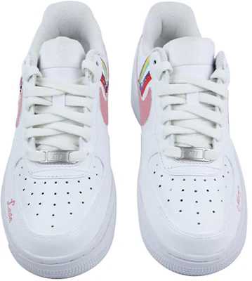 【定制球鞋】Nike Air Force 1 Low Triple White 空軍一號 彩色 緞帶 陽光女孩 低筒 板鞋 女款 粉 Shop 【定制球鞋】Nike Air Force 1 Low Triple White 空軍一號 彩色 緞帶 陽光女孩 低筒 板鞋 女款 粉
