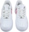Shop 【定制球鞋】Nike Air Force 1 Low Triple White 空軍一號 彩色 緞帶 陽光女孩 低筒 板鞋 女款 粉